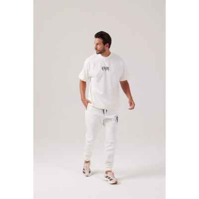 CALÇA MOLETOM PREMIUM OFF-WHITE | MASTER YOUR MIND, RULE YOUR WORLD