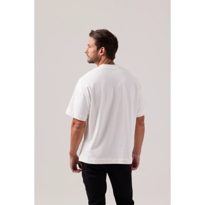 CAMISETA OVERSIZED PREMIUM OFF-WHITE | DISCIPLINE CAMISETA OVERSIZED PREMIUM OFF-WHITE | DISCIPLINE