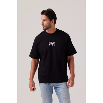 CAMISETA OVERSIZED PREMIUM PRETA | ANTI MANADA CLUB