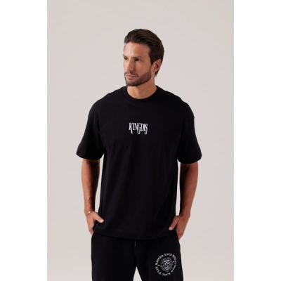 CAMISETA OVERSIZED PREMIUM PRETA | COMFORT IS THW WORST ADDICTION
