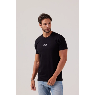 CAMISETA PREMIUM ENCORPADA PRETA | ANTI MANADA CLUB