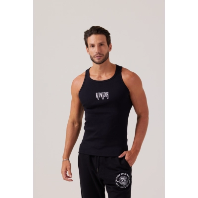 REGATA CANELADA PREMIUM PRETA | KINGDIS