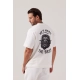 CAMISETA OVERSIZED PREMIUM OFF-WHITE | WHY BE NORMAL IF YOU CAN BE THE BEST