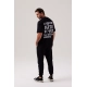 CAMISETA OVERSIZED PREMIUM PRETA | COMFORT IS THW WORST ADDICTION