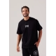 CAMISETA OVERSIZED PREMIUM PRETA | MASTER YOUR MIND, RULE YOUR WORLD